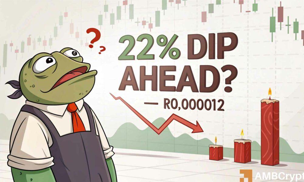 PEPE 崩溃潜在性增至22%——除非这个重要迹象再度逆转!