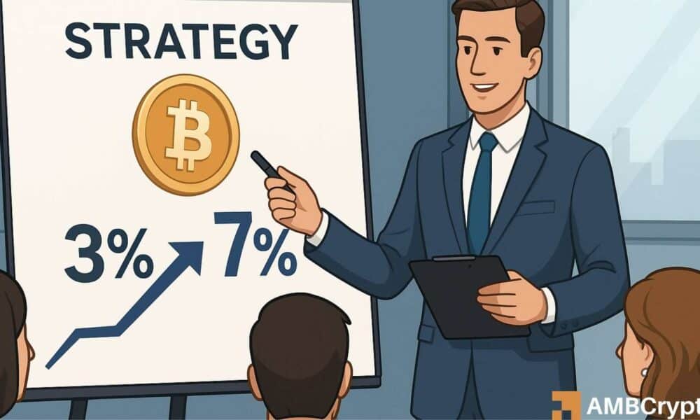 持有比特币供应量3–7%并非太多——迈克尔·塞勒