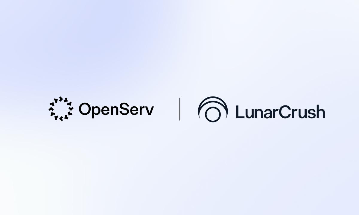 OpenServ and LunarCrush Convert 50 Million Posts into AI Applications Every Hour