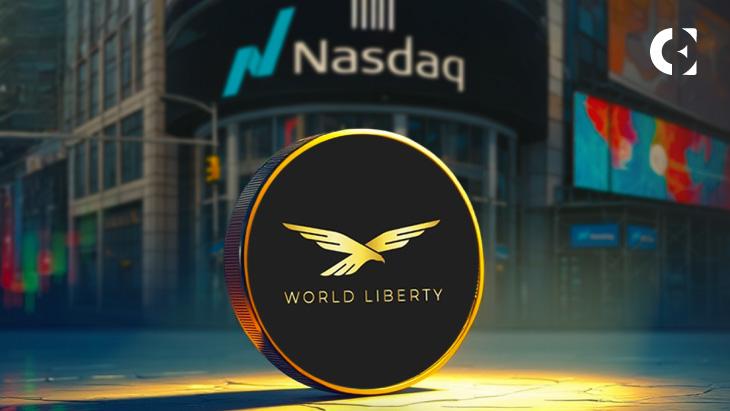 埃里克·特朗普主持世界自由金融纳斯达克开市仪式