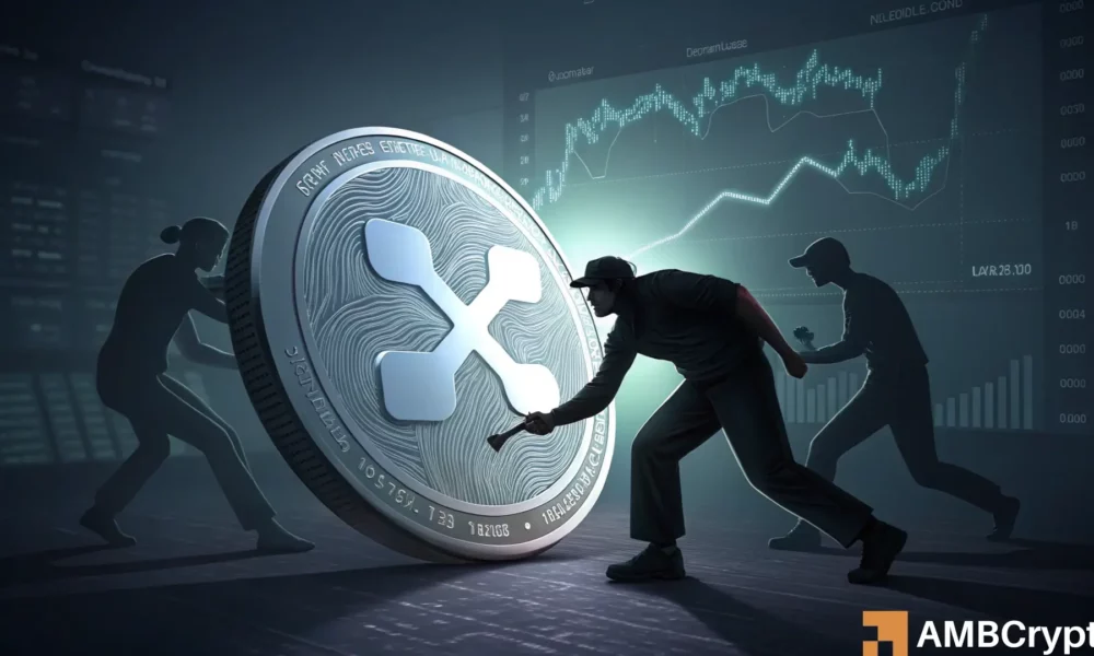 如果支撑位失效,XRP 可能下跌至 2.4 美元的情况分析