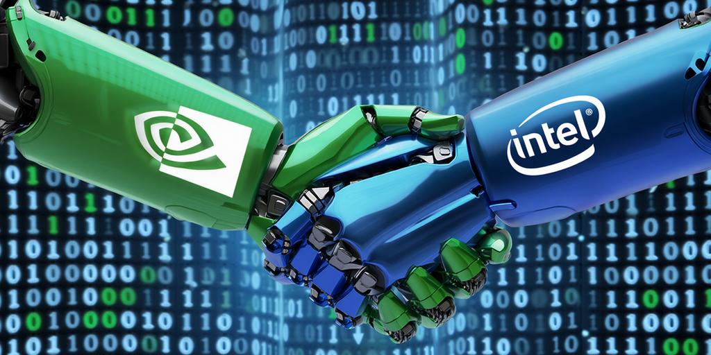 Intel and Nvidia reach agreement to develop artificial intelligence hardware, stock price surges by 23%